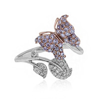 Anillo en oro con Diamante rosa I1 (CIRARI)