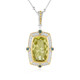 Collar en plata con Cuarzo del Ouro Verde (Dallas Prince Designs)