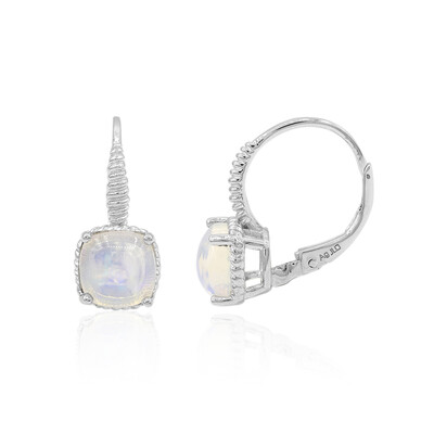 Pendientes en plata con Ópalo de Welo