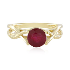 Anillo en oro con Rubí de Madagascar (de Melo)