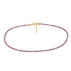Collar en plata con Rodocrosita