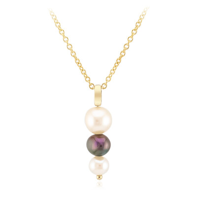 Collar en plata con Perla blanca Freshwater