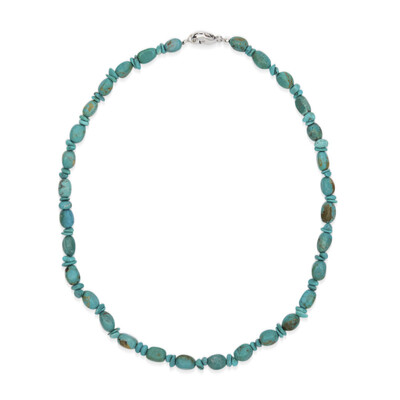 Collar en plata con Turquesa