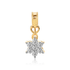 Colgante en oro con Diamante IF (D)
