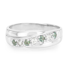 Anillo en plata con Alejandrita de Brasil