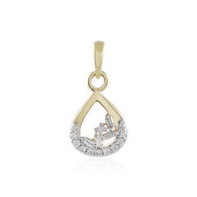 Colgante en oro con Diamante SI1 (H)