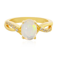 Anillo en plata con Ópalo de Welo