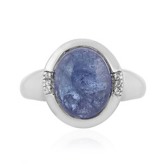 Anillo en plata con Tanzanita