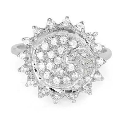 Anillo en plata con Zircón