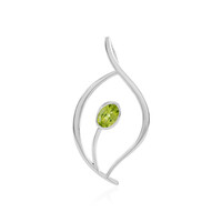 Colgante en plata con Peridoto de Arizona