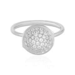 Anillo en plata con Zircón (de Melo)