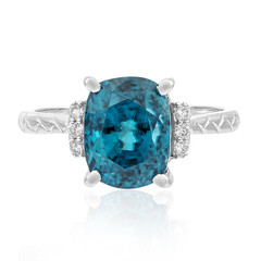 Anillo en oro con Zircón de Ratanak Kirí (CIRARI)