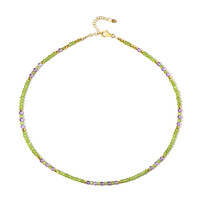 Collar en plata con Peridoto