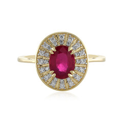 Anillo en oro con Rubí (Adela Gold)