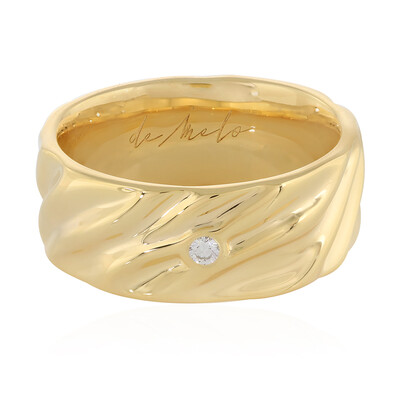 Anillo en oro con Diamante SI  (de Melo)