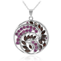 Collar en plata con Granate
