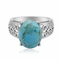 Anillo en plata con Turquesa