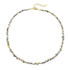Collar en plata con Diamante fantasía