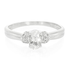 Anillo en plata con Berilo del Himalaya