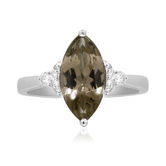 Anillo en oro con Tanzanita sin calentar (CIRARI)