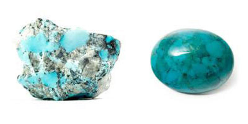 Real Gems Gemas Reales Curación Natural Turquesa Piedras Preciosas Sueltas 117.50 CT Azul Cielo Turquesa Roca Bruta Sin Cortar Piedra Mineral Muestra 